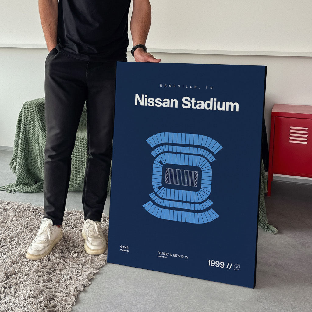 Tennessee Football Stadium Bold