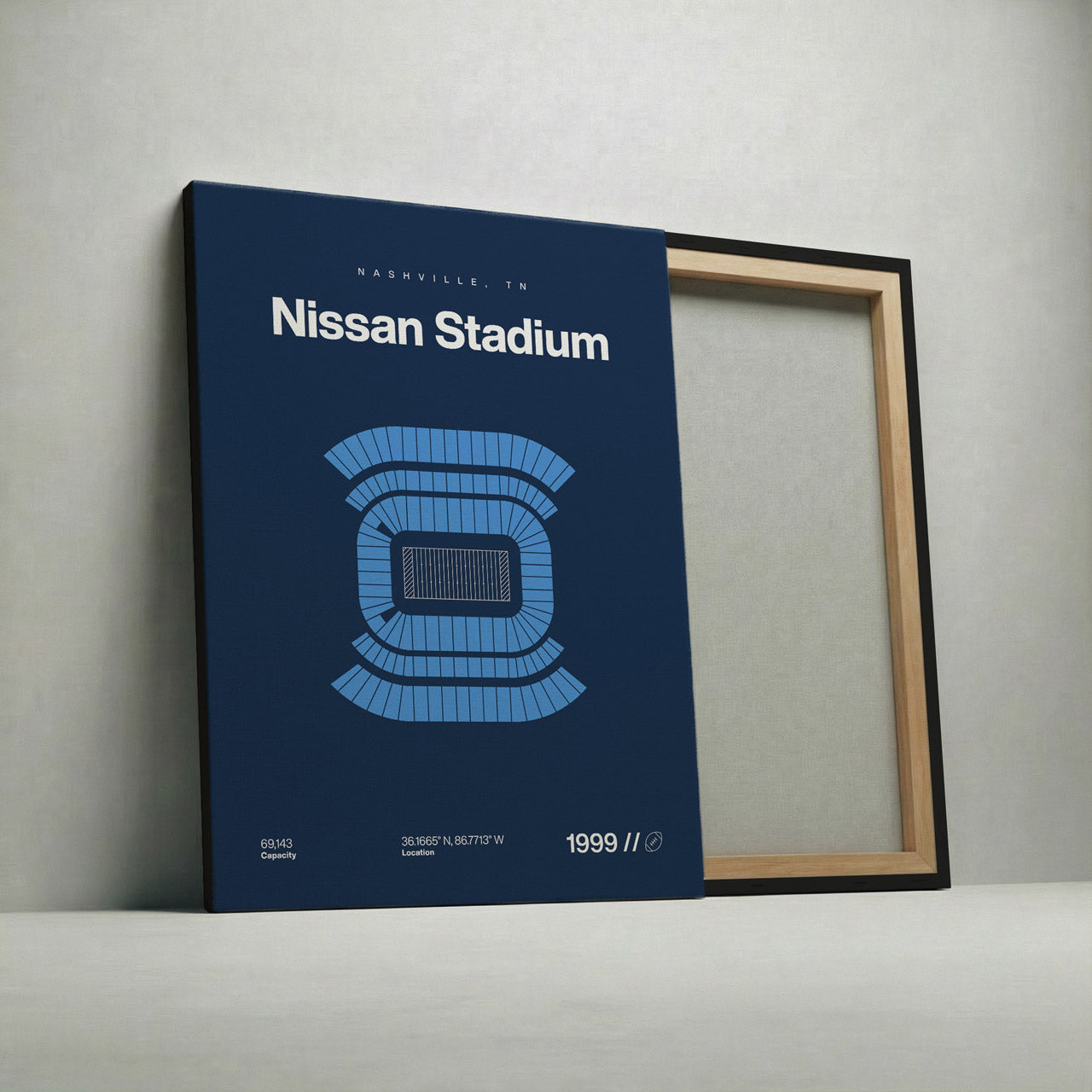 Tennessee Football Stadium Bold