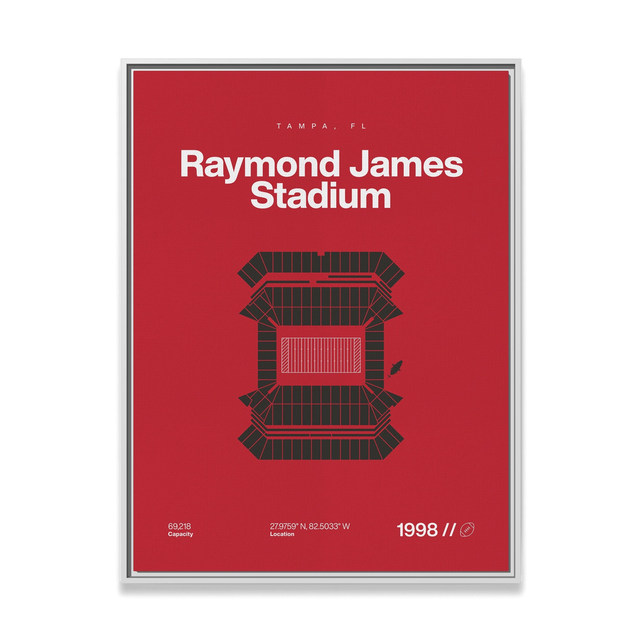 Tampa Bay Football Stadium Bold