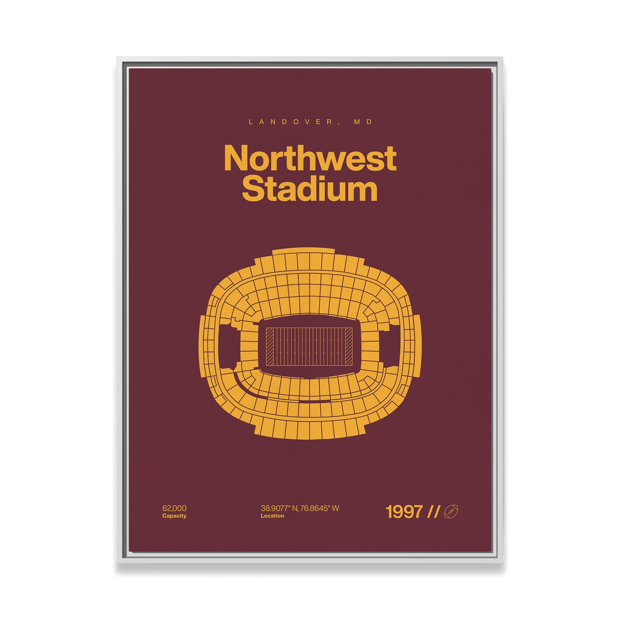 Washington Football Stadium Bold