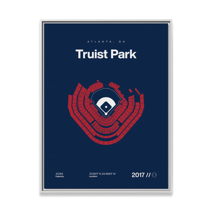 Atlanta Baseball Stadium Bold