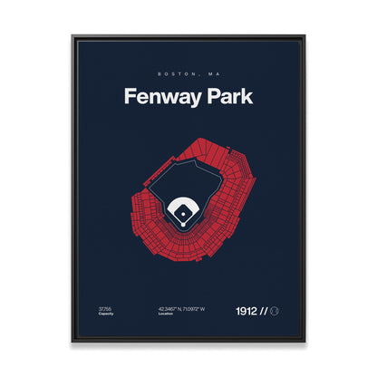 Boston Baseball Stadium Bold