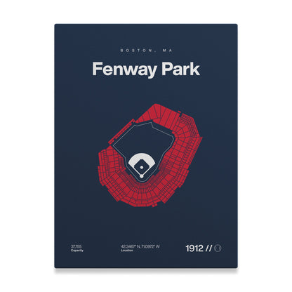 Boston Baseball Stadium Bold