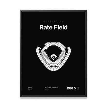 Chicago Baseball Stadium Bold