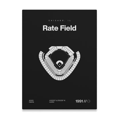Chicago Baseball Stadium Bold