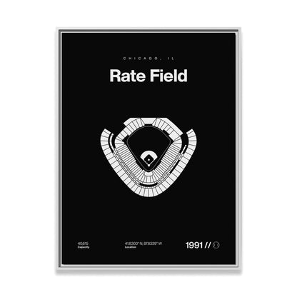 Chicago Baseball Stadium Bold