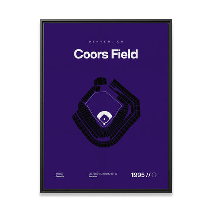 Colorado Baseball Stadium Bold