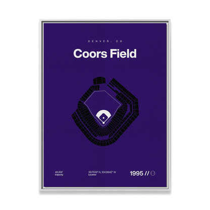 Colorado Baseball Stadium Bold