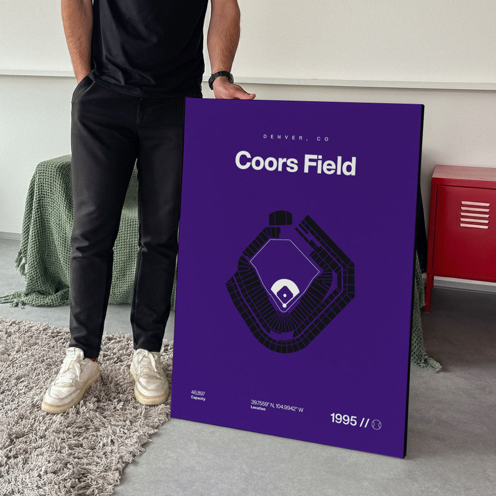 Colorado Baseball Stadium Bold