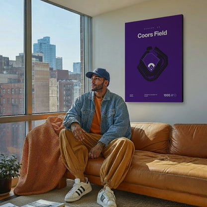 Colorado Baseball Stadium Bold