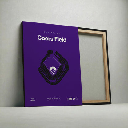 Colorado Baseball Stadium Bold