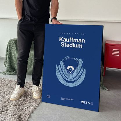 Kansas City Baseball Stadium Bold