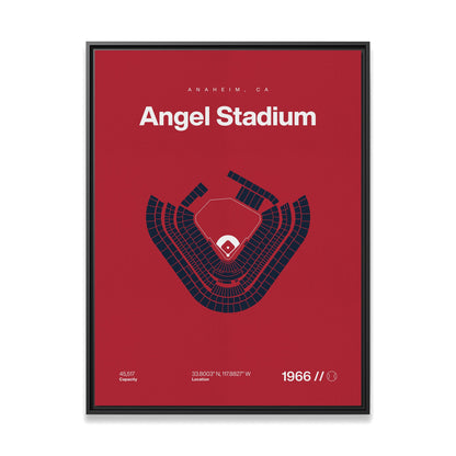 LA Baseball Stadium Bold