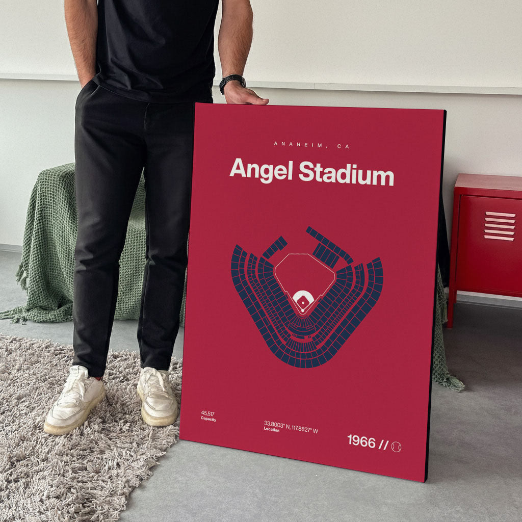 LA Baseball Stadium Bold