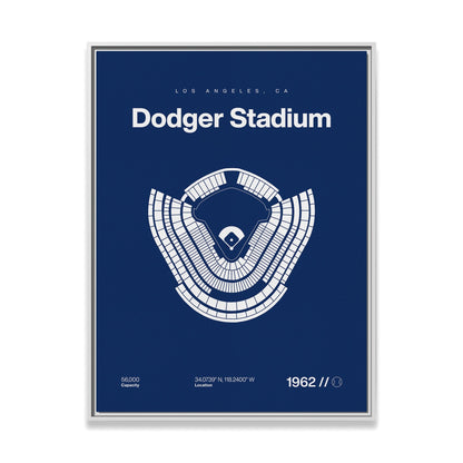 Los Angeles Baseball Stadium Bold