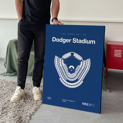 Los Angeles Baseball Stadium Bold