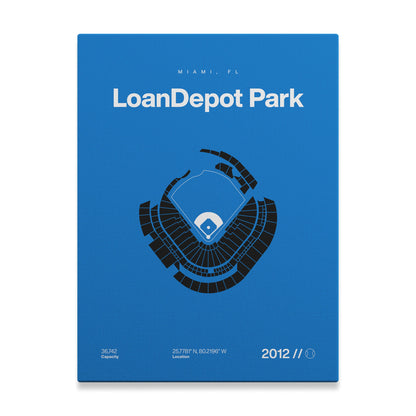 Miami Baseball Stadium Bold