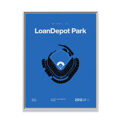 Miami Baseball Stadium Bold