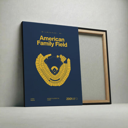 Milwaukee Baseball Stadium Bold