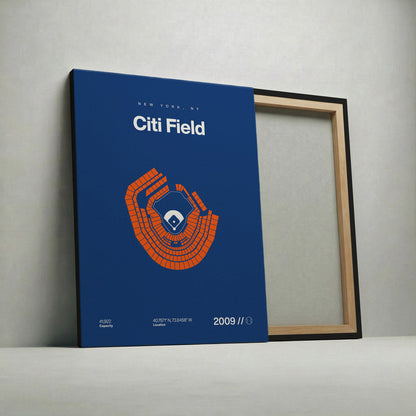 New York Baseball Stadium Bold