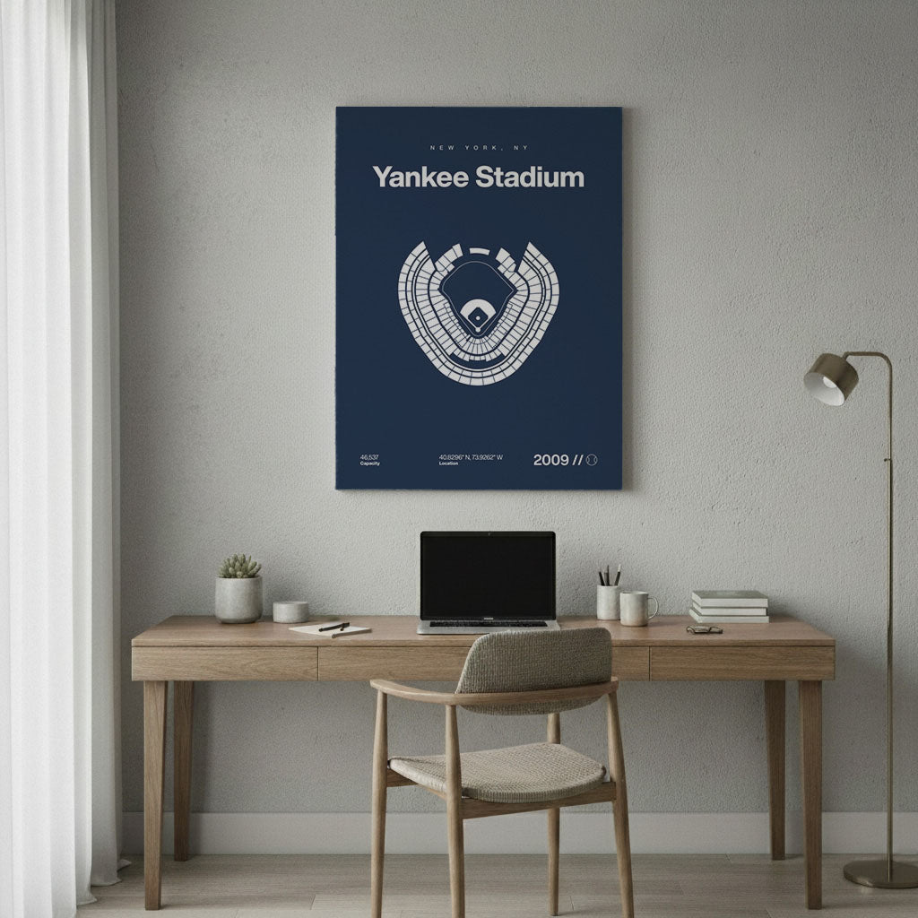 NY Baseball Stadium Bold