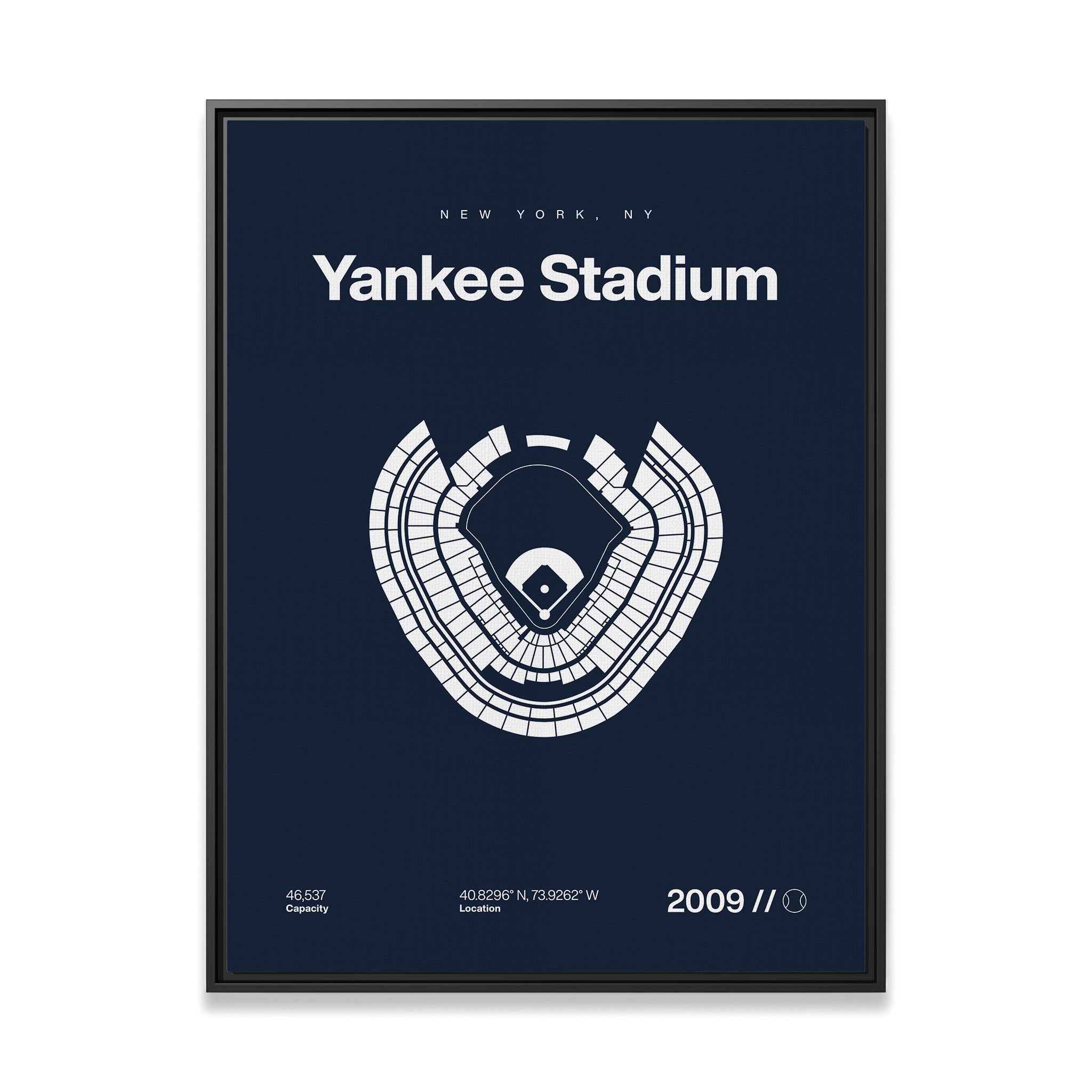 NY Baseball Stadium Bold