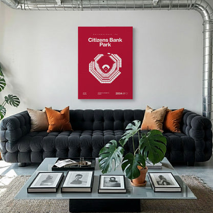 Philadelphia Baseball Stadium Bold