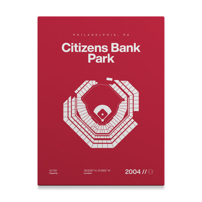 Philadelphia Baseball Stadium Bold