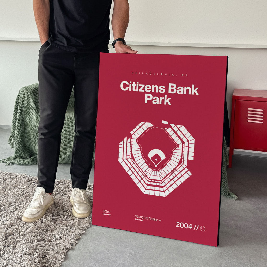 Philadelphia Baseball Stadium Bold