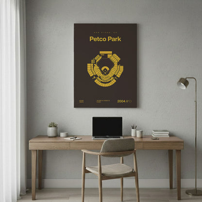 San Diego Baseball Stadium Bold