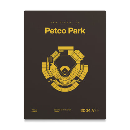 San Diego Baseball Stadium Bold