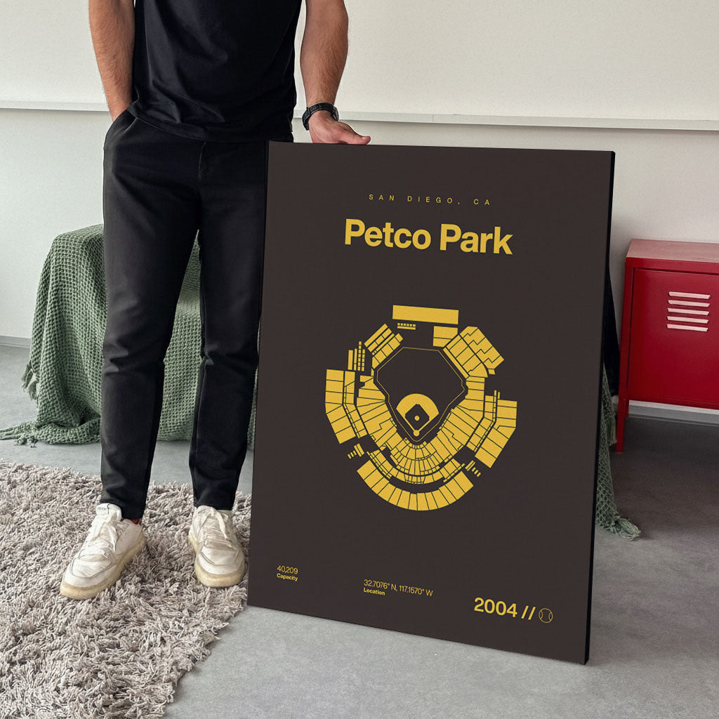 San Diego Baseball Stadium Bold