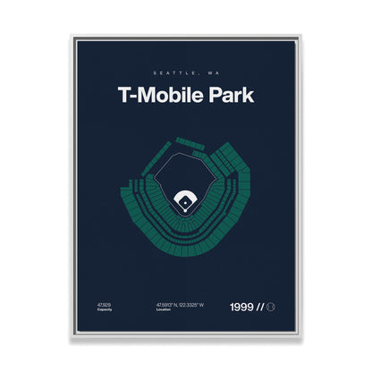 Seattle Baseball Stadium Bold