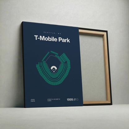 Seattle Baseball Stadium Bold