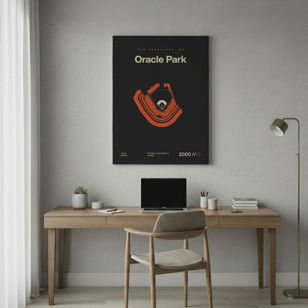 San Francisco Baseball Stadium Bold