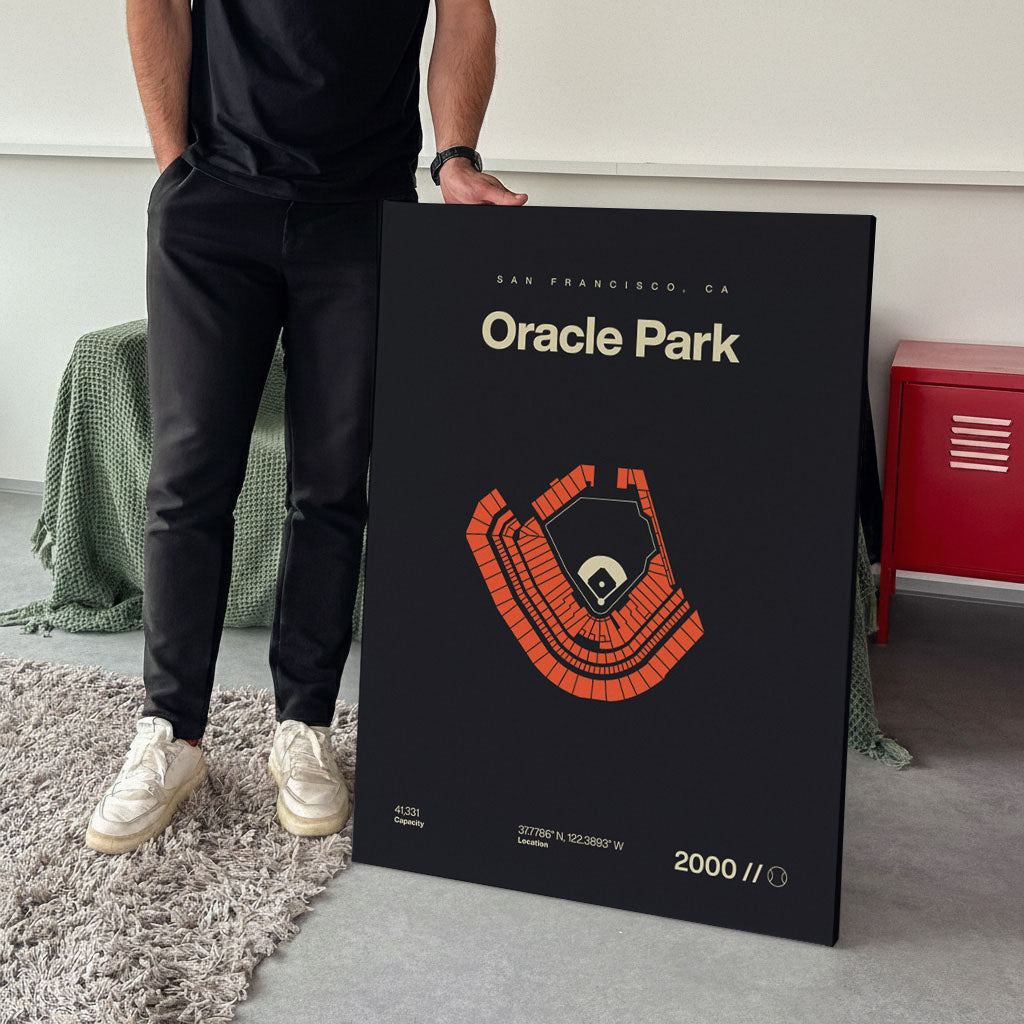 San Francisco Baseball Stadium Bold