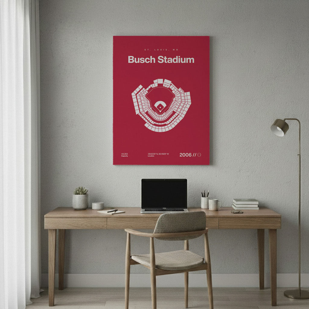 St Louis Baseball Stadium Bold