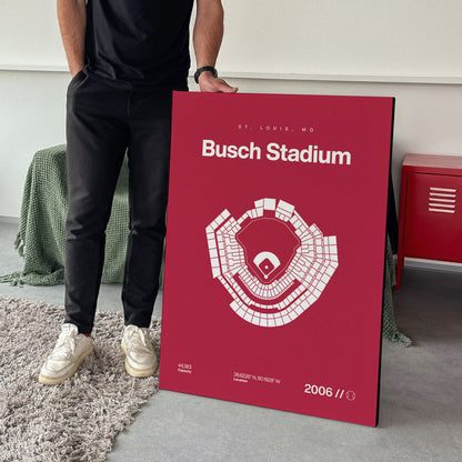 St Louis Baseball Stadium Bold