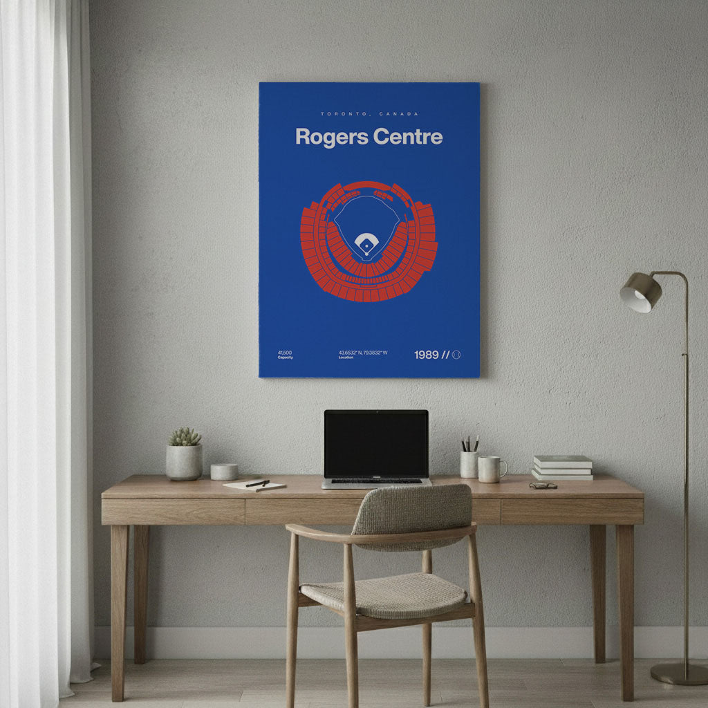 Toronto Baseball Stadium Bold