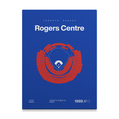 Toronto Baseball Stadium Bold