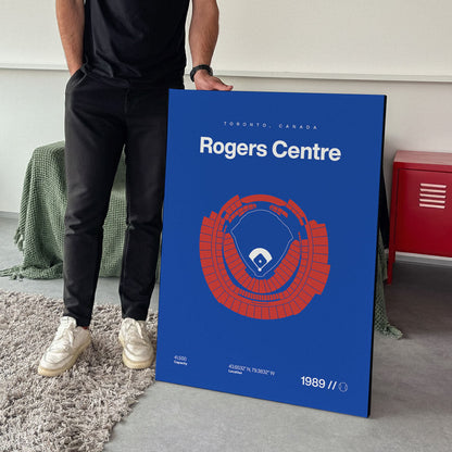 Toronto Baseball Stadium Bold