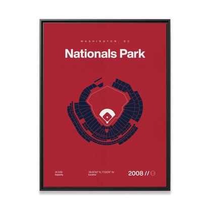 Washington Baseball Stadium Bold