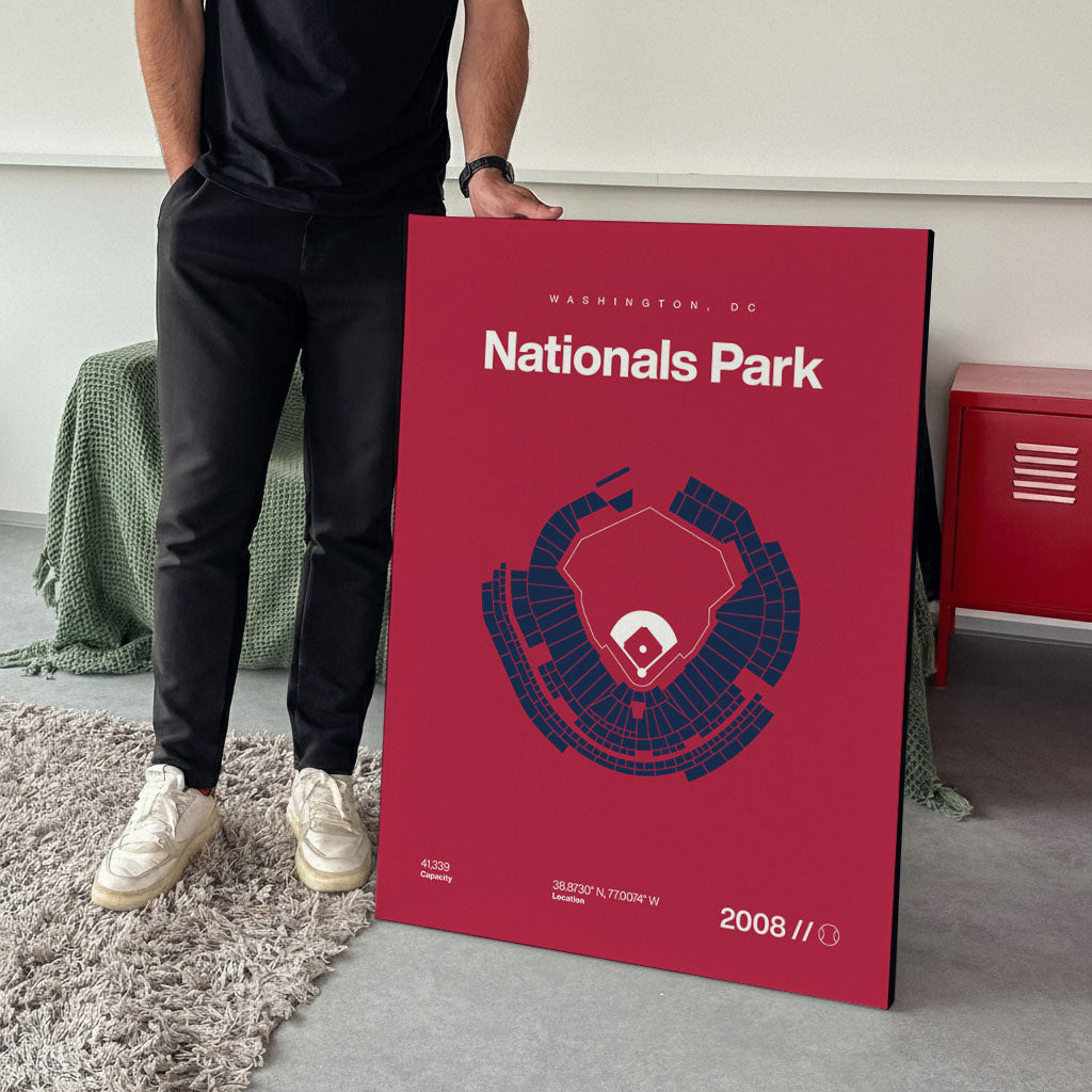 Washington Baseball Stadium Bold