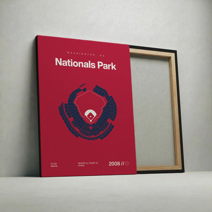 Washington Baseball Stadium Bold