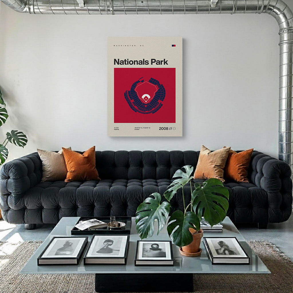 Washington Baseball Stadium Wall Art