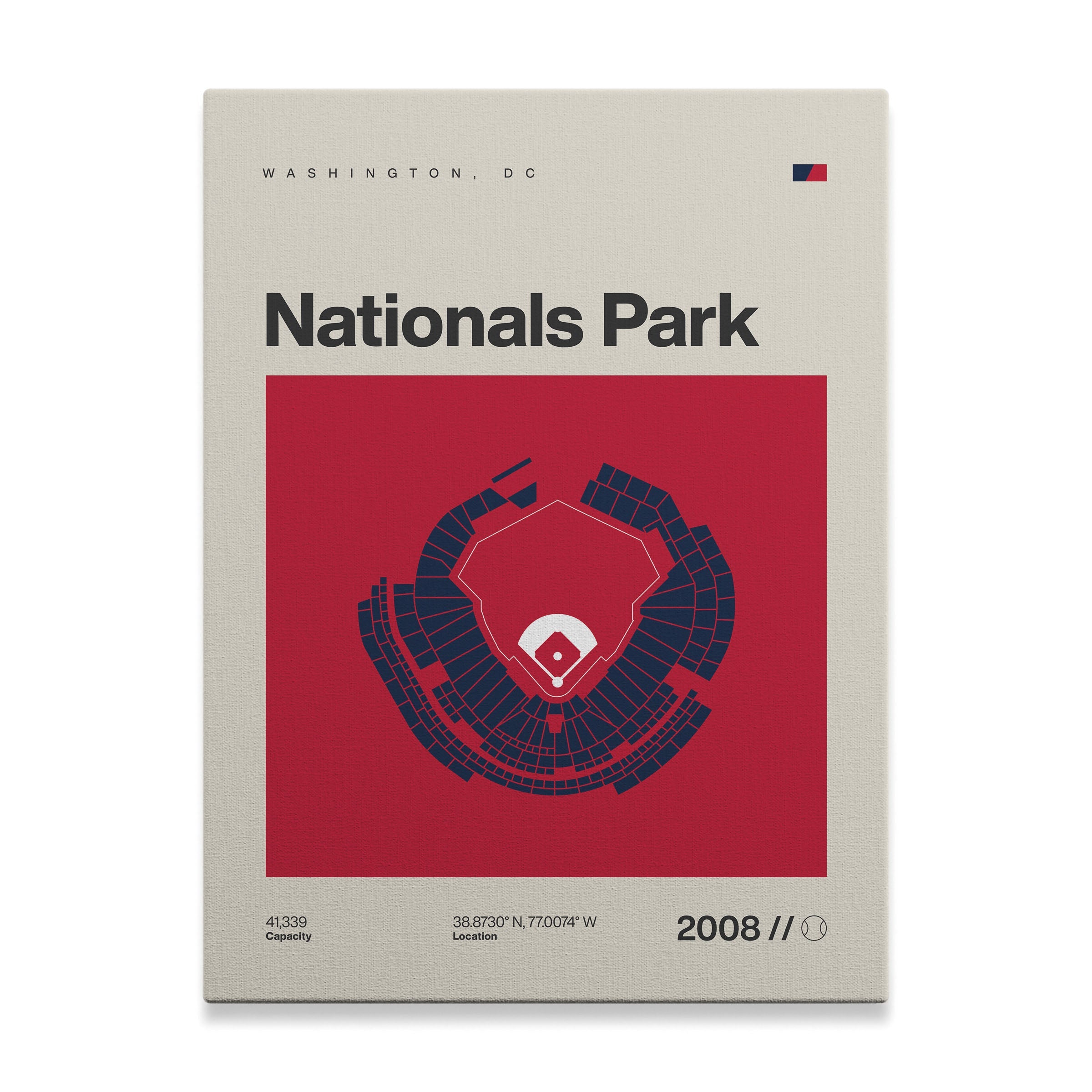 Washington Baseball Stadium Wall Art