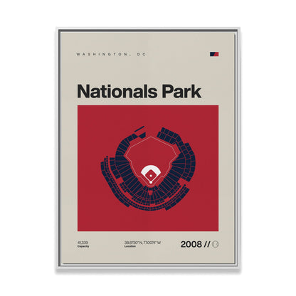 Washington Baseball Stadium Wall Art