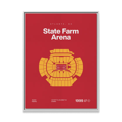 Atlanta Basketball Arena Bold