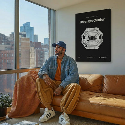 Brooklyn Basketball Arena Bold