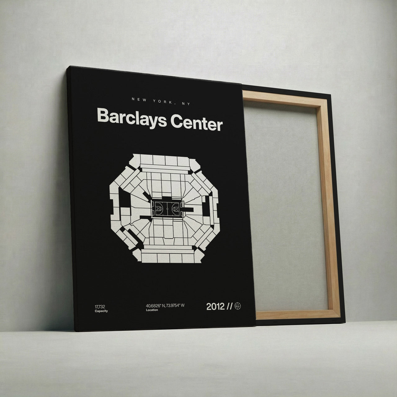 Brooklyn Basketball Arena Bold